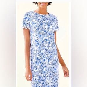 Lilly Pulitzer Lissie dress with Pom Poms